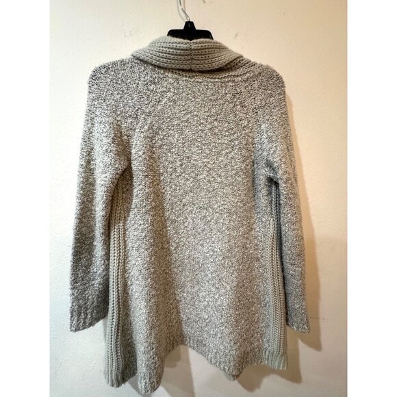 Candie's Knit Cardigan Light Gray Comfy Sweater - Picture 2 of 5